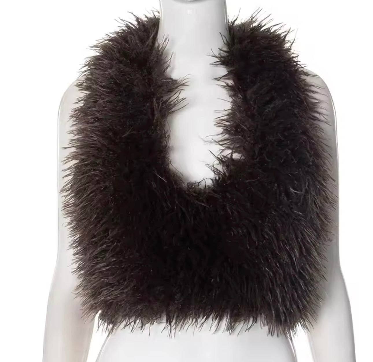 Mocha Fur Vest