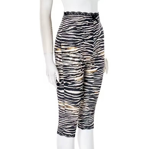Zebra Capris