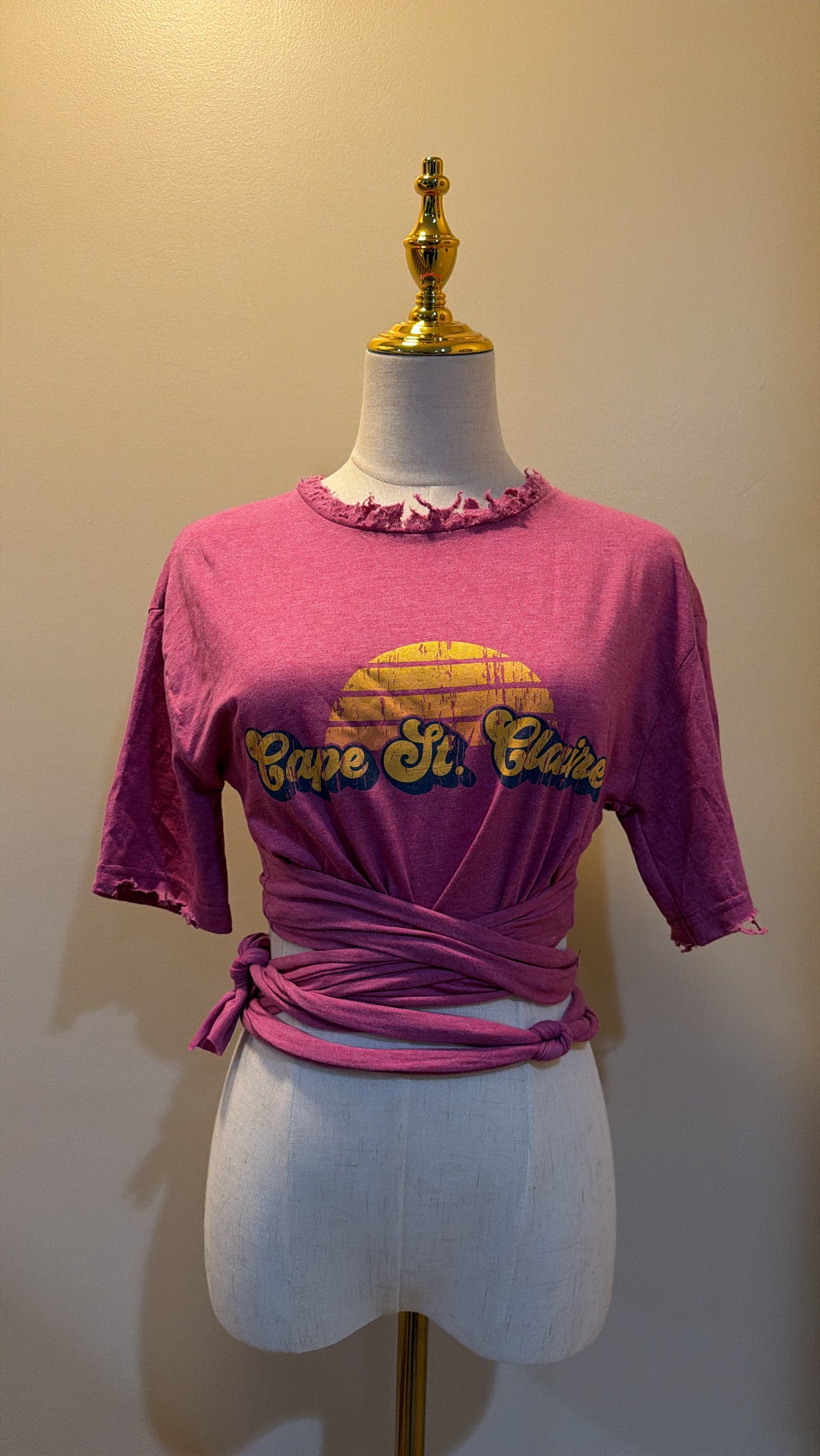 Purple Wrap Tee