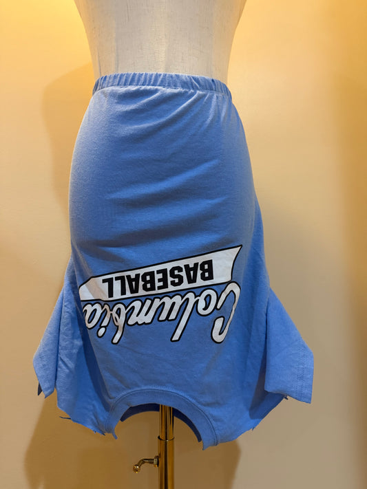 Columbia Baseball T Shirt Skirt