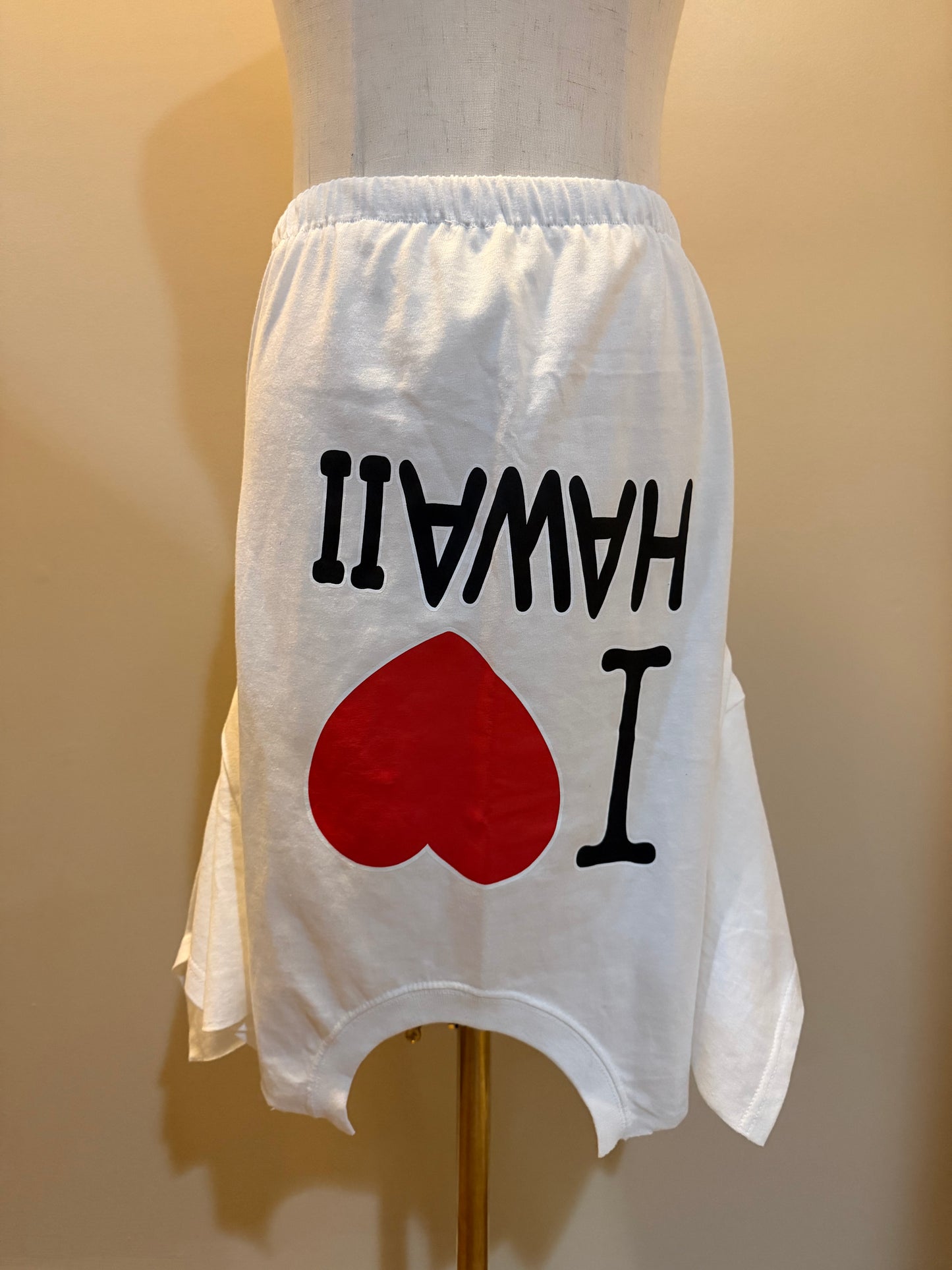 I <3 Hawaii T Shirt Skirt
