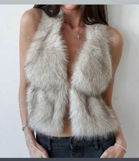 Fur Holter top