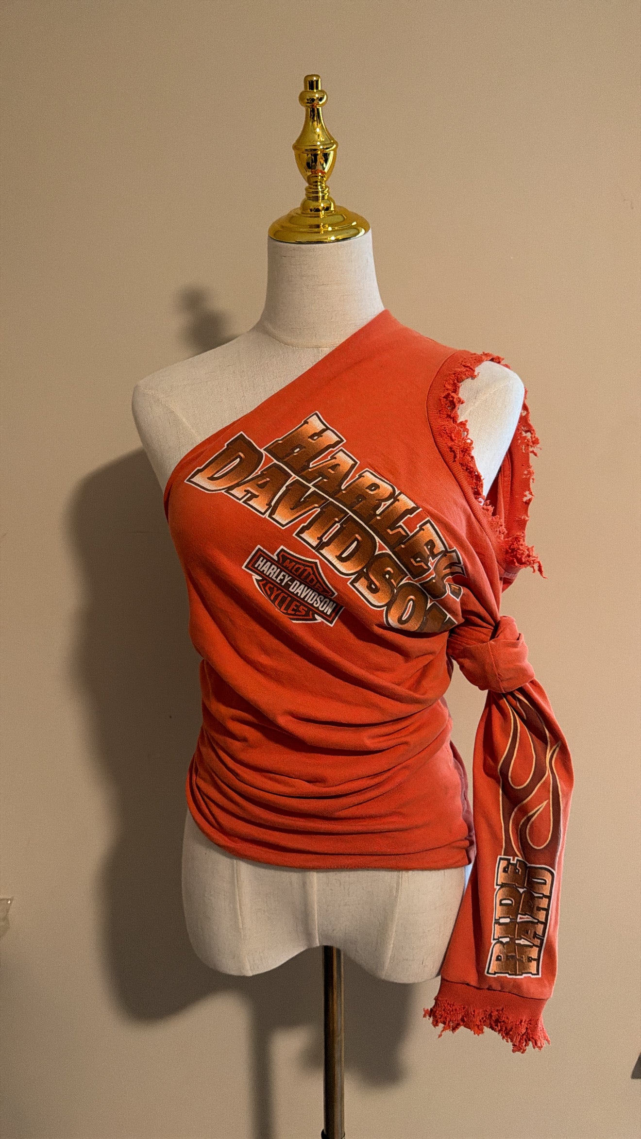Orange Harley