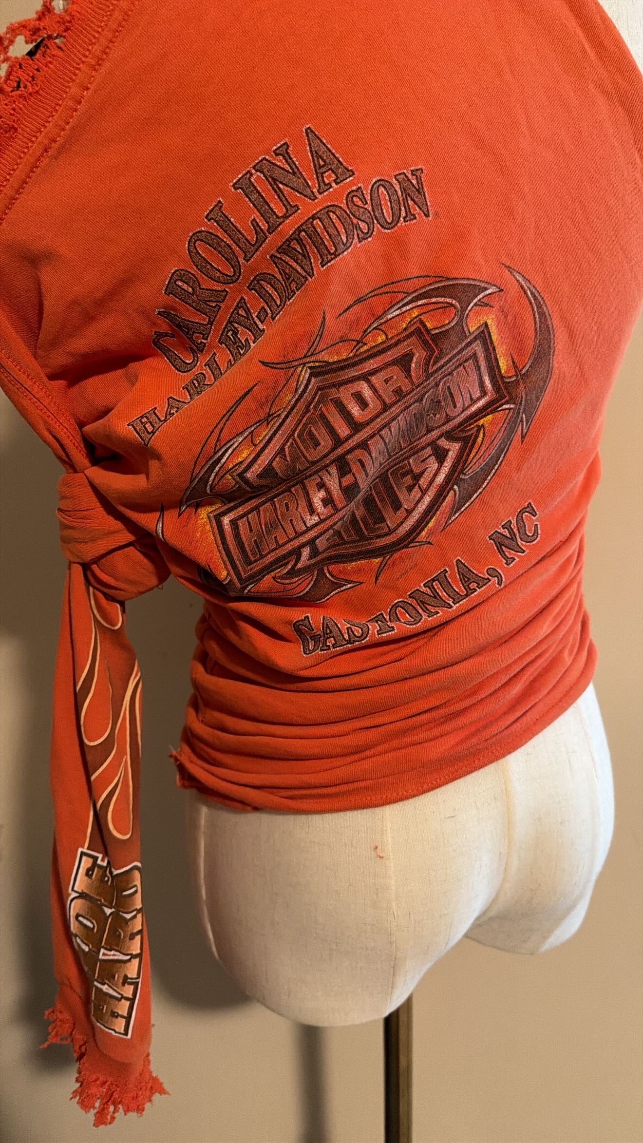 Orange Harley