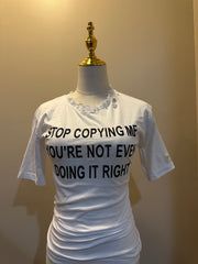 Stop Copying Me